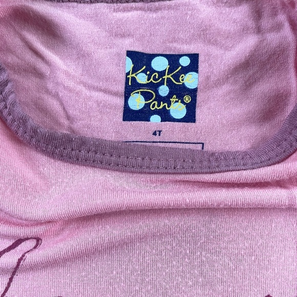 Kickee Pants “I Love You Like No Otter” Pajamas size 4 - Picture 3 of 3